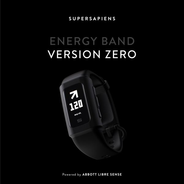 Supersapiens Launches New Wearable, The Energy Band Version Zero
